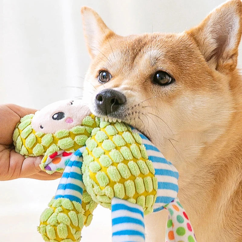 Pet Plush Puzzle Chew Toy Interactive Dog & Cat Toy