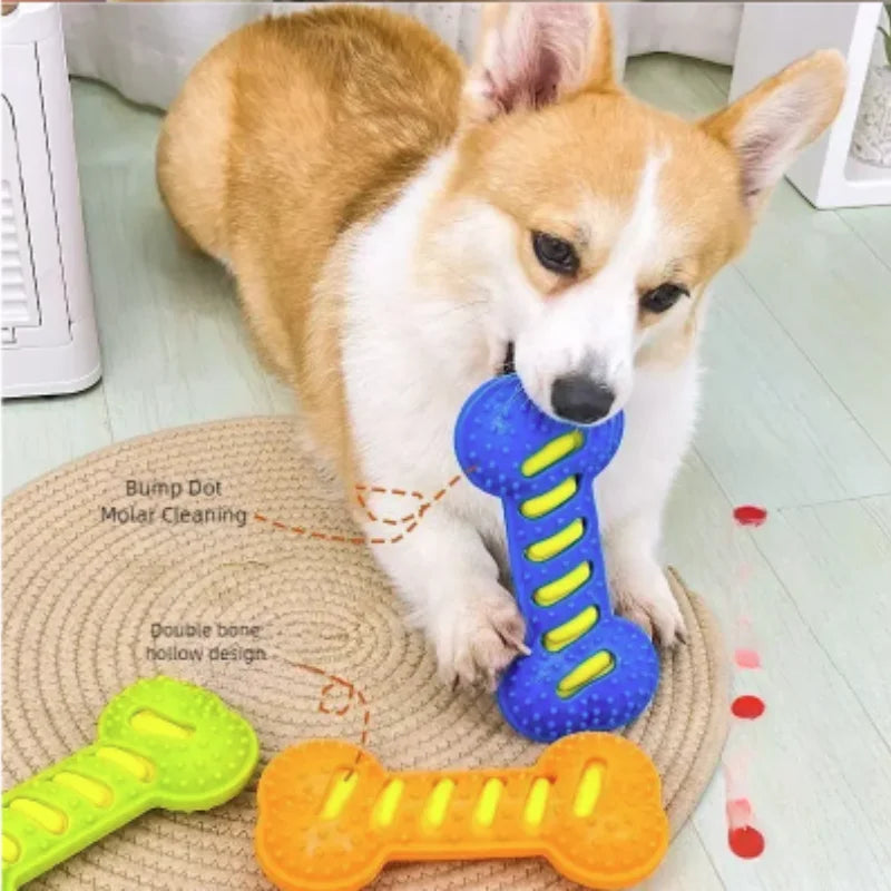 Dog Dental Chew Toy – TPR Toothbrush Teeth Cleaning Stick