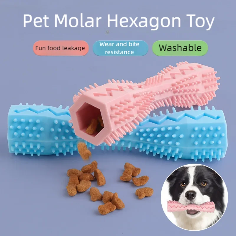 Dog Dental Chew Toy – TPR Toothbrush Teeth Cleaning Stick