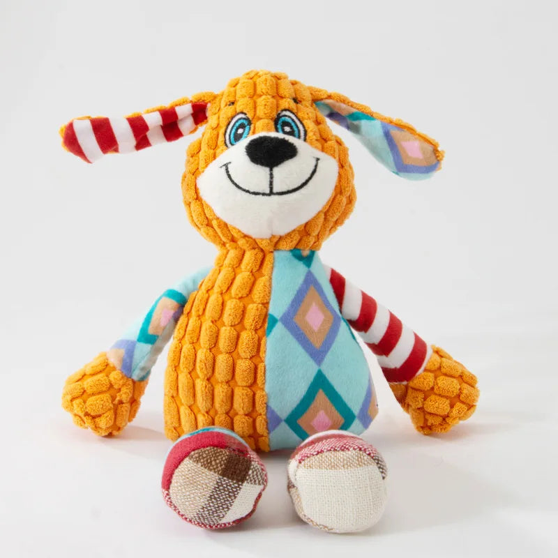 Pet Plush Puzzle Chew Toy Interactive Dog & Cat Toy
