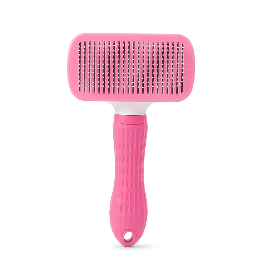 2-in-1 Pet Hairbrush & Deshedding Comb