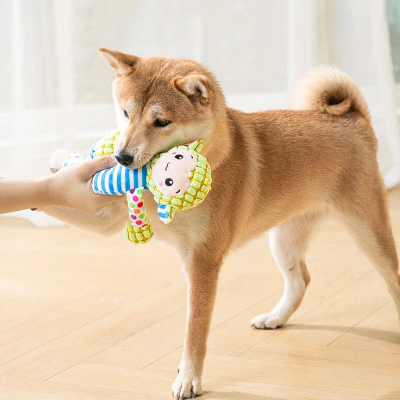 Pet Plush Puzzle Chew Toy Interactive Dog & Cat Toy