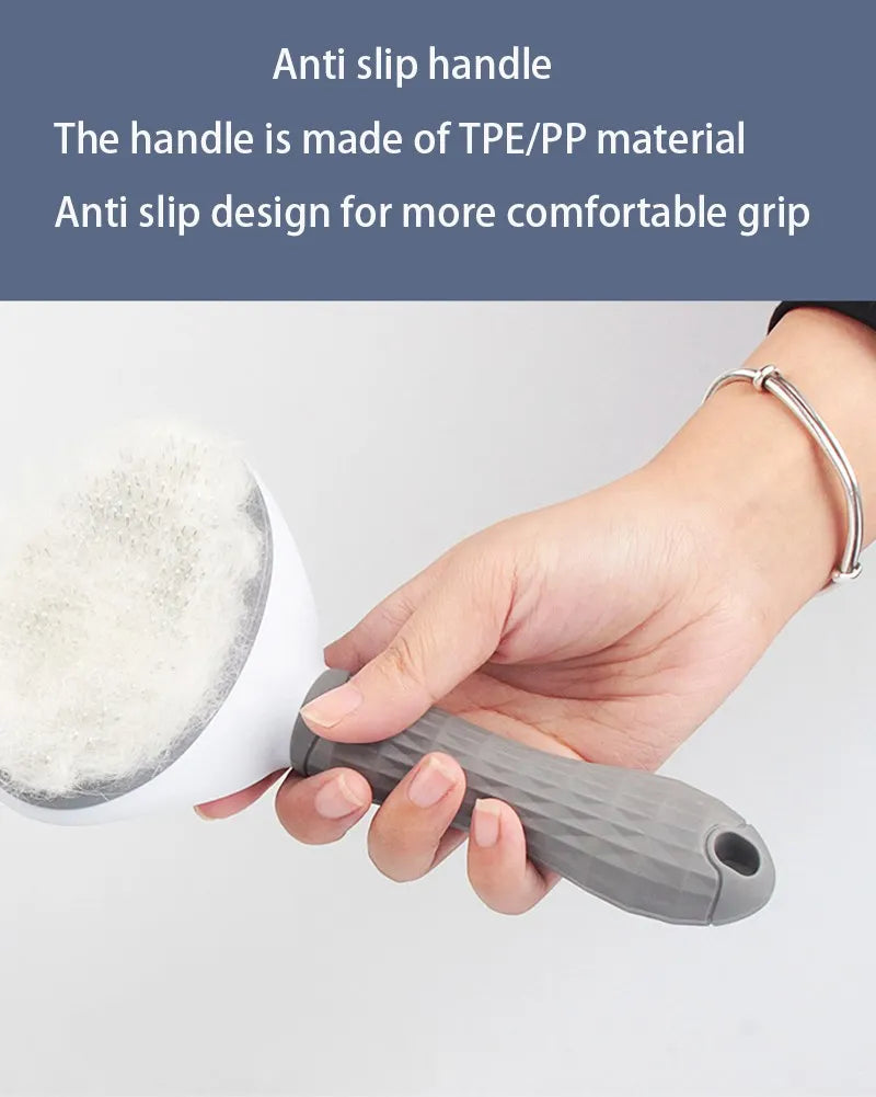2-in-1 Pet Hairbrush & Deshedding Comb