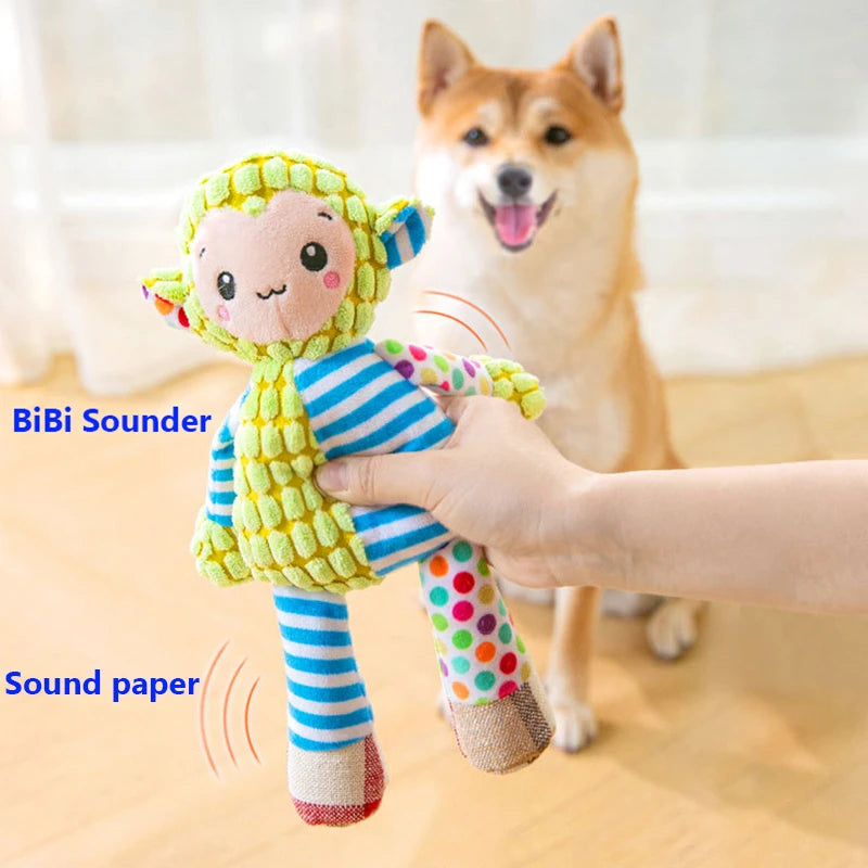 Pet Plush Puzzle Chew Toy Interactive Dog & Cat Toy