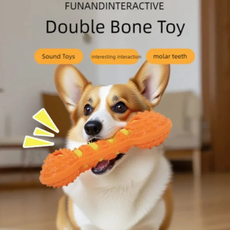Dog Dental Chew Toy – TPR Toothbrush Teeth Cleaning Stick