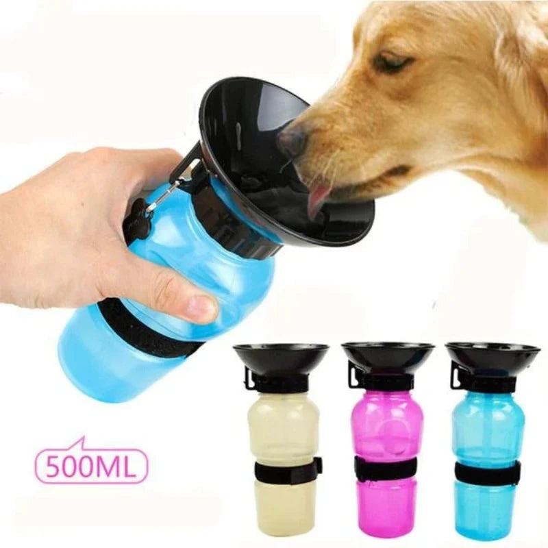 Portable Pet Water Bottle Leakproof Travel Drinking Cup