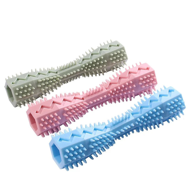 Dog Dental Chew Toy – TPR Toothbrush Teeth Cleaning Stick