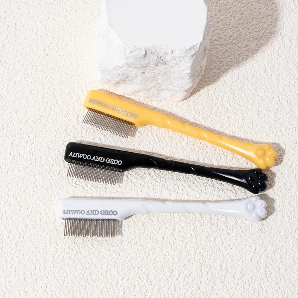Pet Facial Cleaning Comb Set Tear Stain & Grooming Kit
