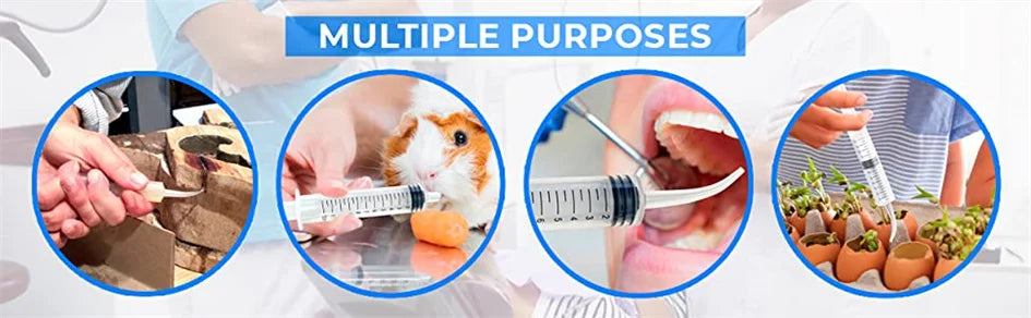 Pet Feeding Syringe Set Liquid Feeder for Small Animals